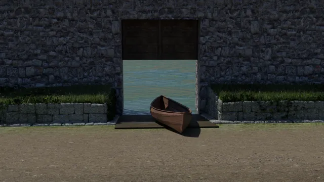 Ortographic view of the 3D reconstruction of the Late Roman wall